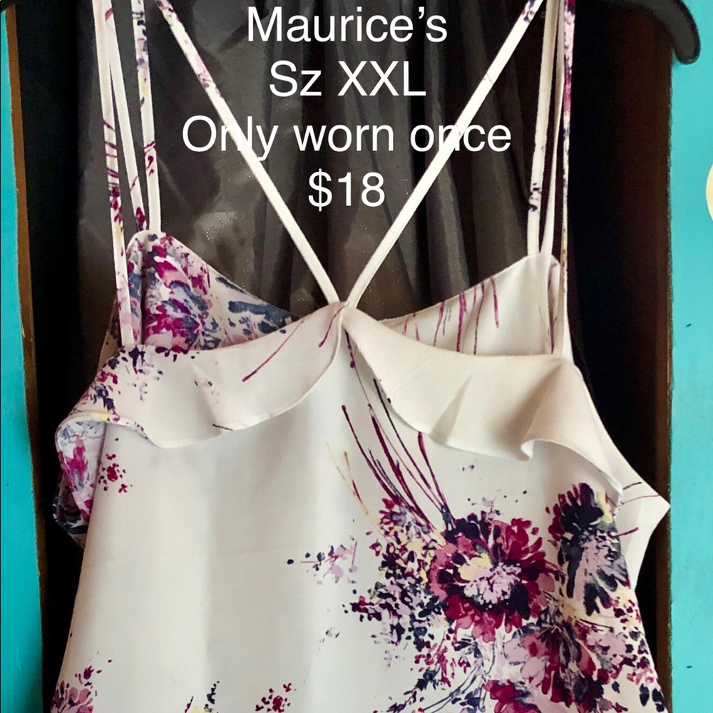 Maurice’s string tank top